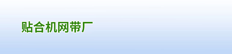 贴合机网带厂